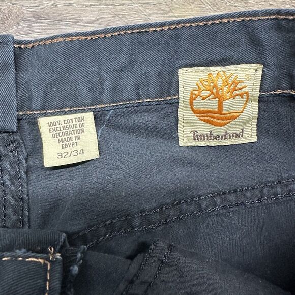 Timberland Black Work Jeans Straight Leg Men's 32X34 Workwear‎ Y2K Sk8 - Picture 6 of 7